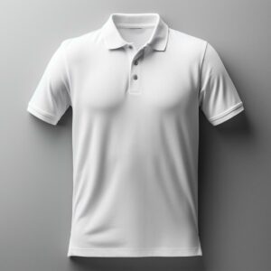 Classic Cotton Blend Plain Polo T-shirt